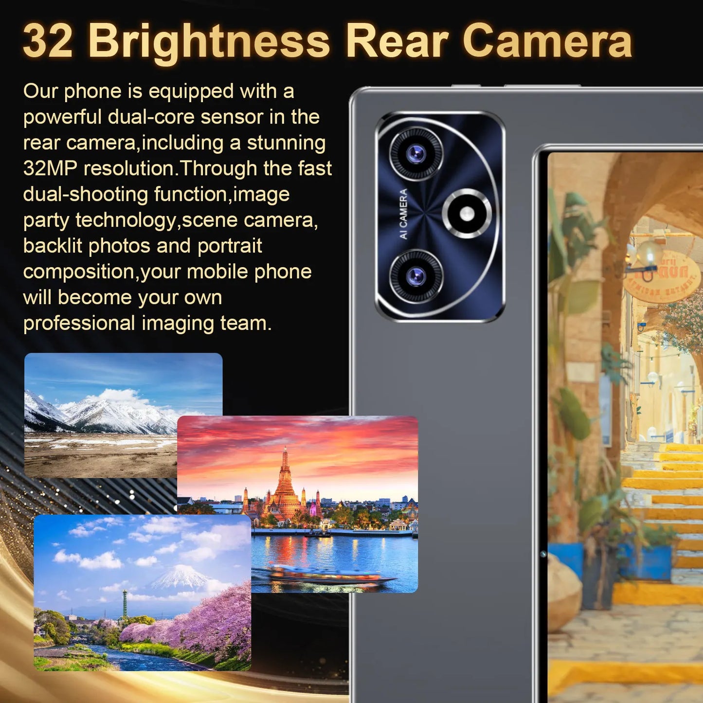 2025 Tablet Android 14 , 11", Snapdragon888, 16GB+1TB 12000mAh, 5G, Dual SIM , WiFi , GPS