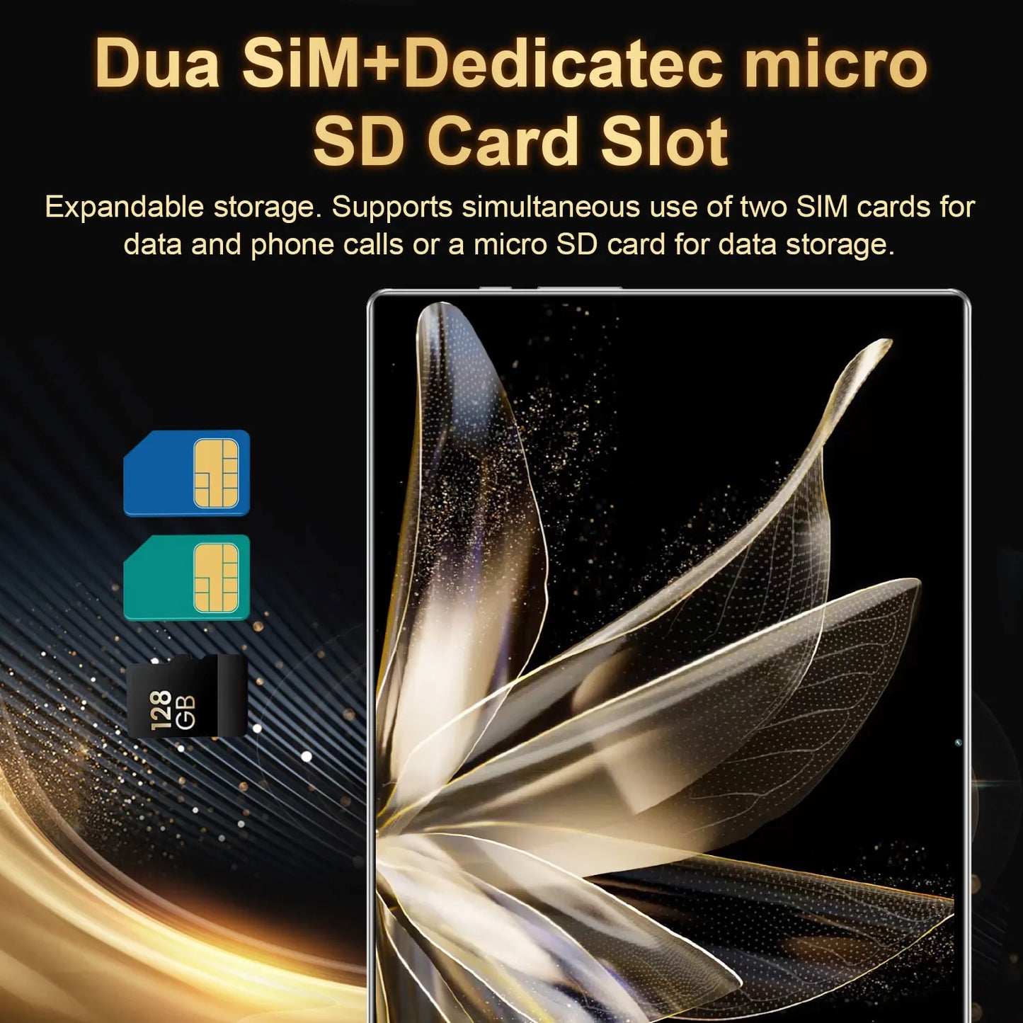 2025 Tablet Android 14 , 11", Snapdragon888, 16GB+1TB 12000mAh, 5G, Dual SIM , WiFi , GPS