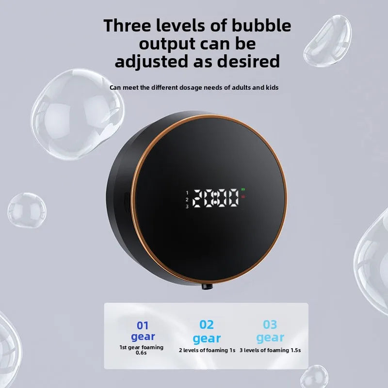 Electric Foam Wall-mounted Soap Dispenser, Household Automatic Sensor Soap