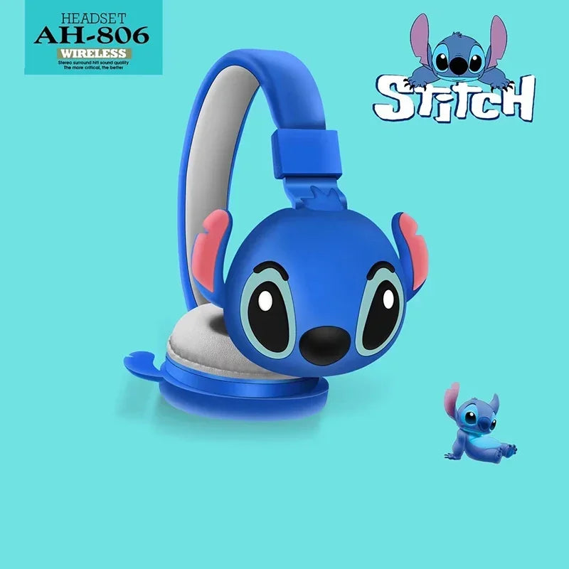Disney Headphones AH-806 HIFI Stereo Sound, Foldable Headsets Gift