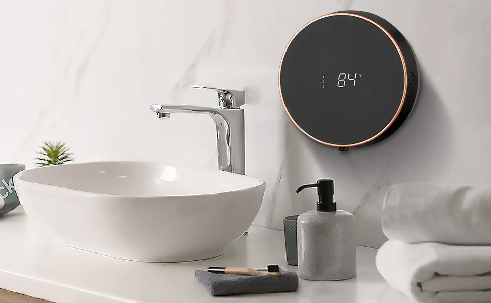 Electric Foam Wall-mounted Soap Dispenser, Household Automatic Sensor Soap
