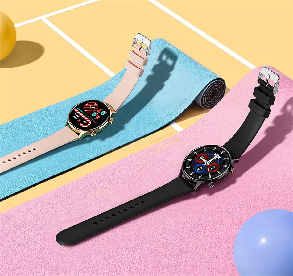 2025 New Smartwatch Men & Women AMOLED HD Screen Bluetooth Call IP68 Waterproof GPS For Android, IOS