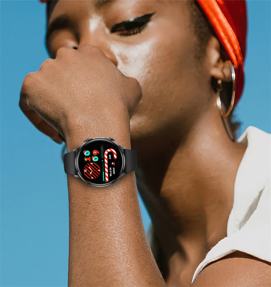 2025 New Smartwatch Men & Women AMOLED HD Screen Bluetooth Call IP68 Waterproof GPS For Android, IOS