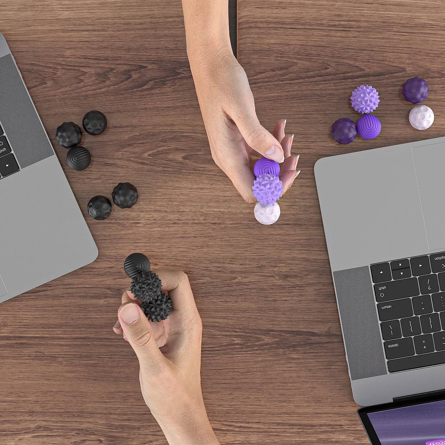 Magnetic Balls Fidget Toy Anti Stress Relief , Sensory Magnet Fidgeting for Adult Kids Autism ADHD Gift
