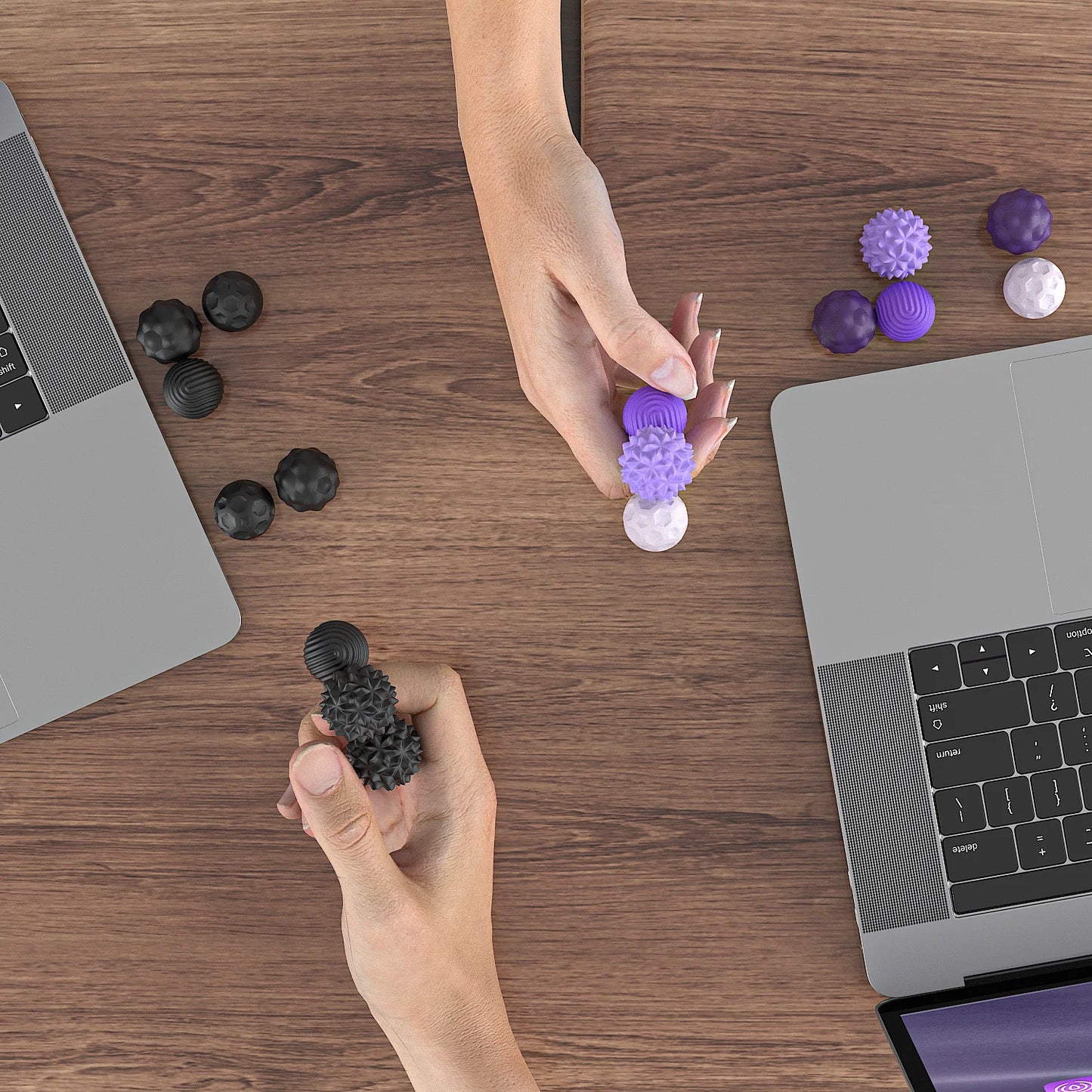Magnetic Balls Fidget Toy Anti Stress Relief , Sensory Magnet Fidgeting for Adult Kids Autism ADHD Gift