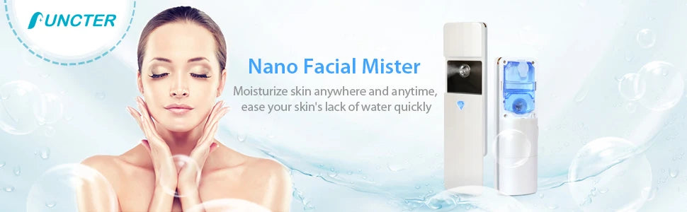 Nano Facial Steamer - Portable Home Spa Device