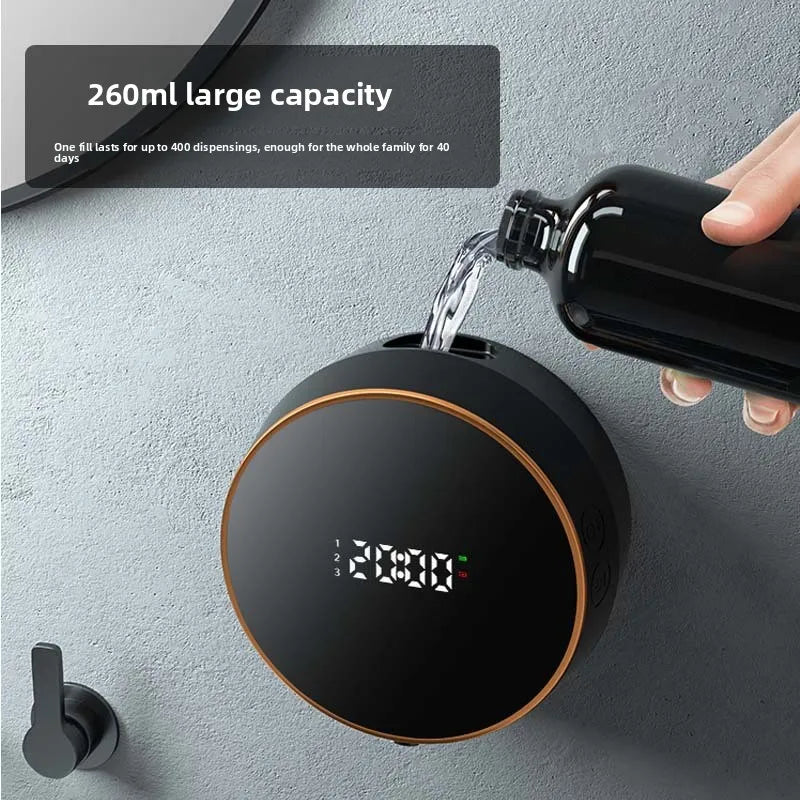Electric Foam Wall-mounted Soap Dispenser, Household Automatic Sensor Soap