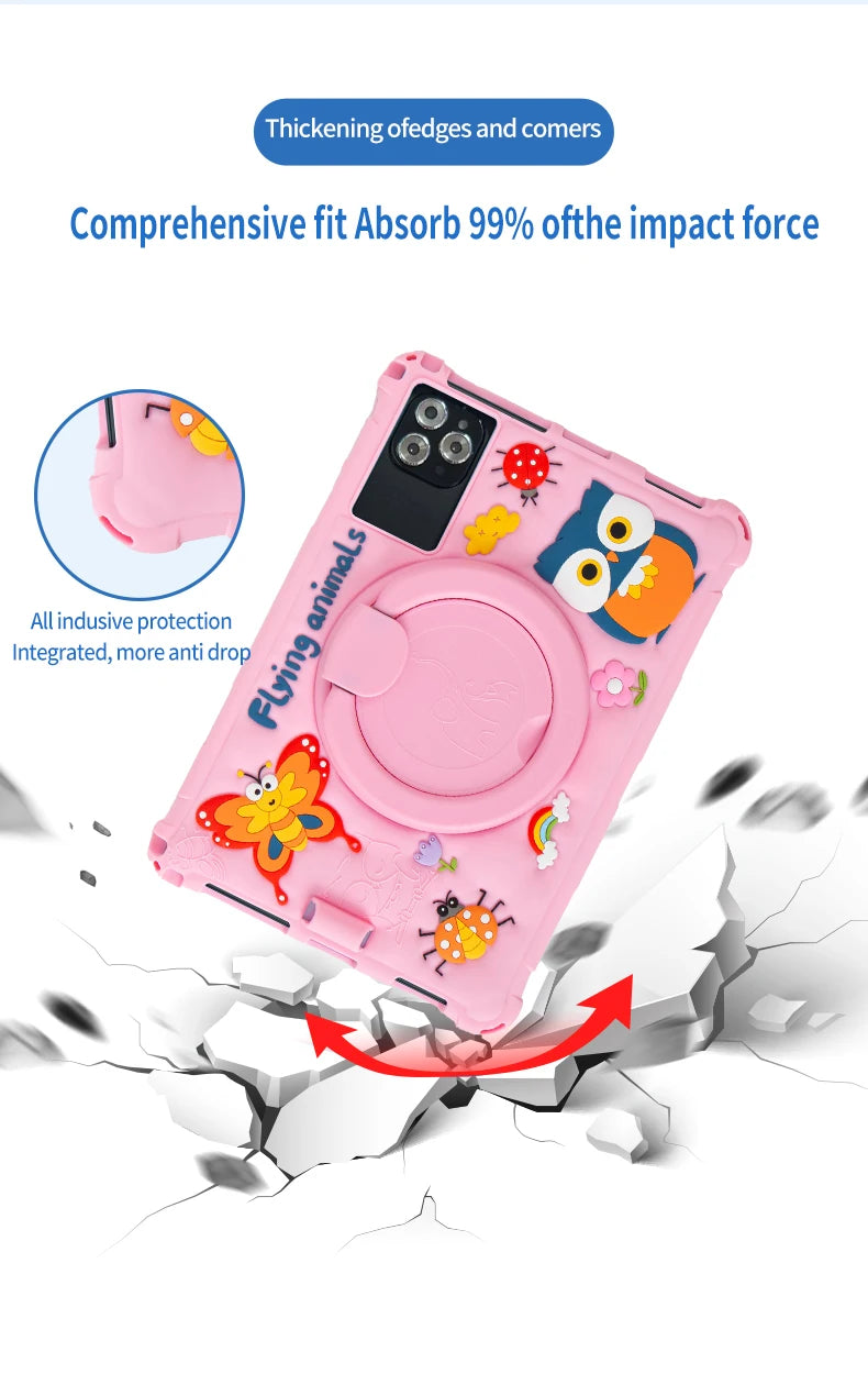 New 10.1-inch Children's t Tablet, 4GB RAM 64GB ROM, Octa Cor Processor Kidoz Pre Installed Parental Control