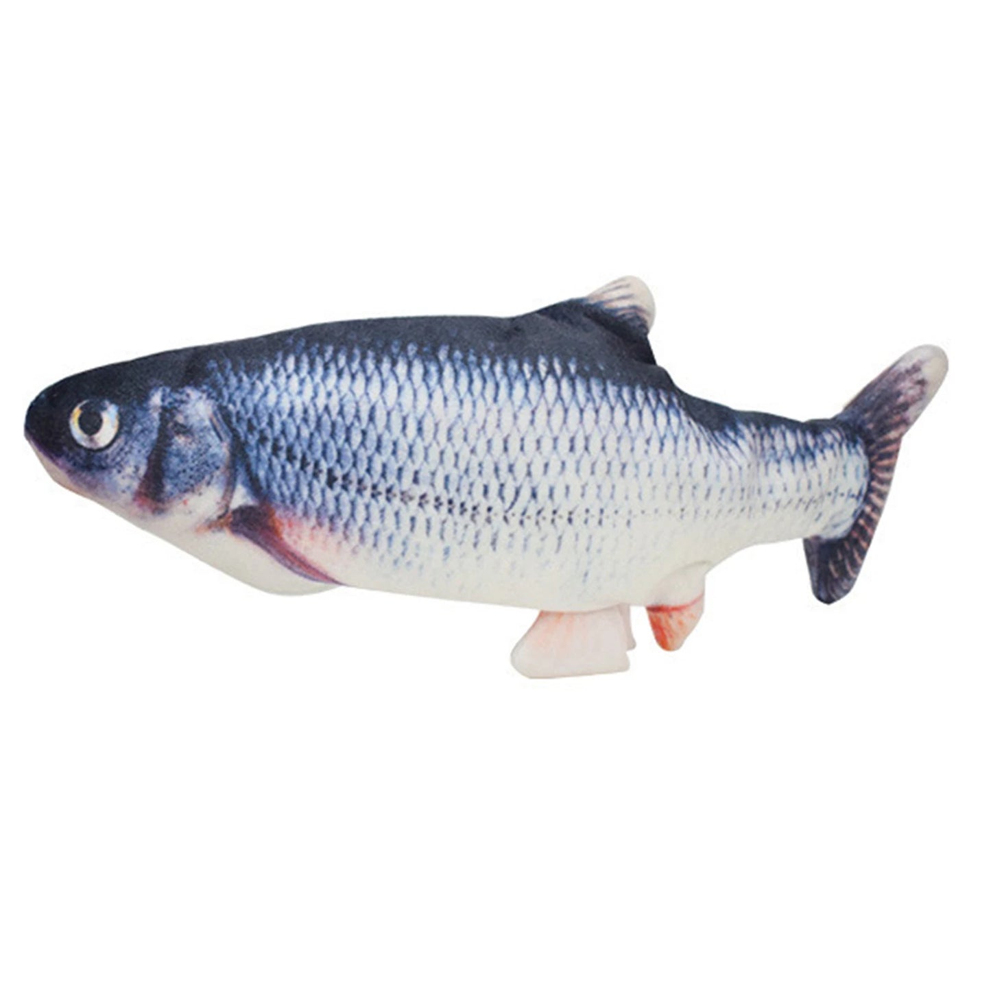 Portable Electric Moving Cat Fish Toy ,Interactive Flopping Self-Moving Fish Toy ,USB Charging for Cats/Puppy/Small Dogs