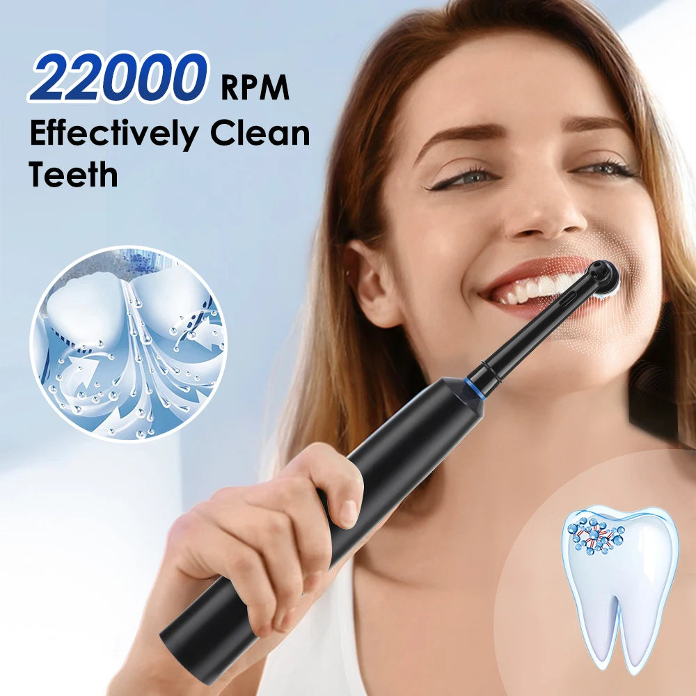 4 Brush Heads Rotating Electric Toothbrush with Holder for Adults Smart Timer Deep Clean with Rechargeable Tooth Brush