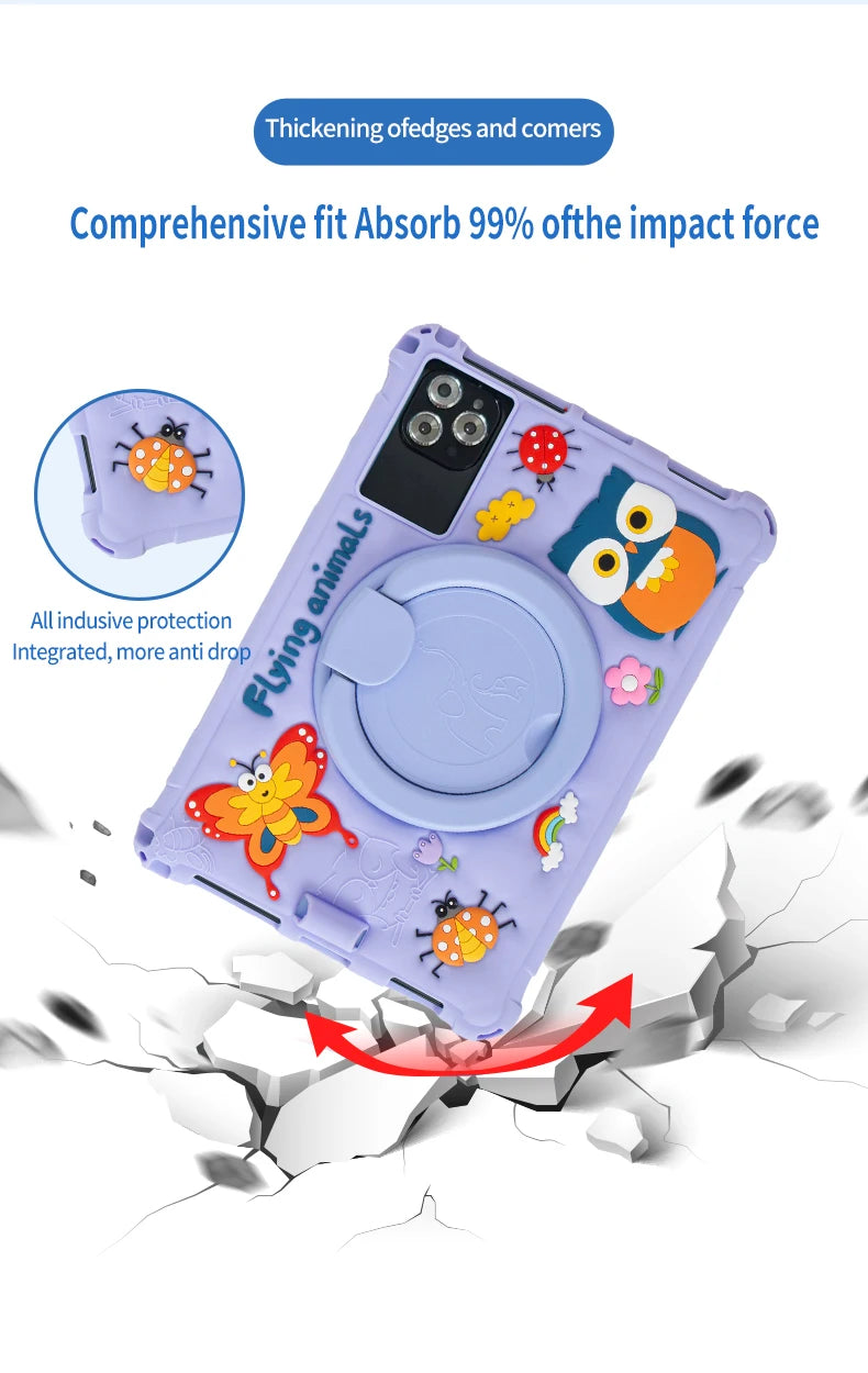 New 10.1-inch Children's t Tablet, 4GB RAM 64GB ROM, Octa Cor Processor Kidoz Pre Installed Parental Control