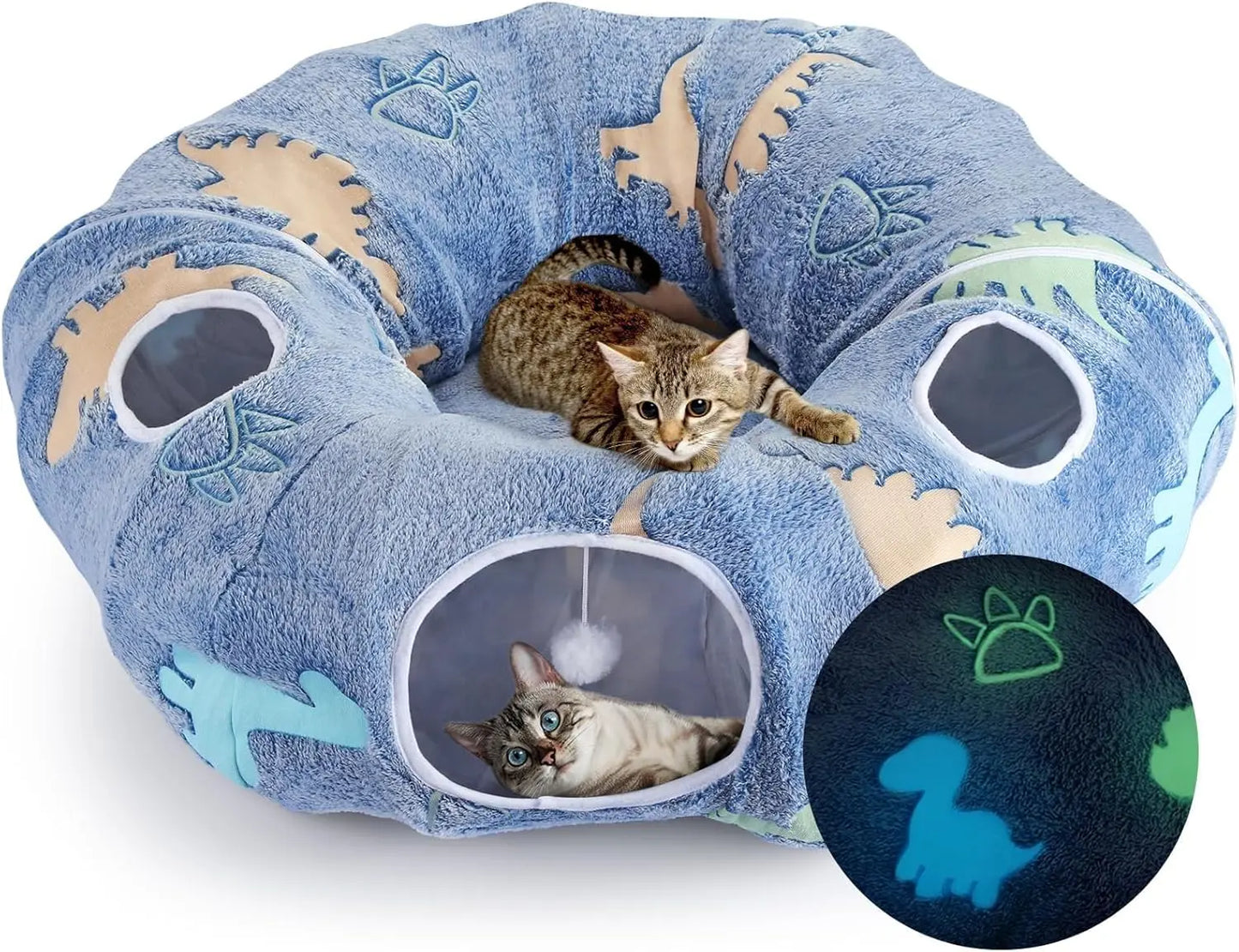 Foldable Small Pet Tunnel ,Multifunctional Playground Toy