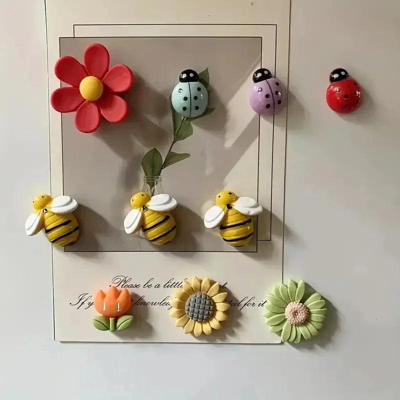 10PCS Adorable Refrigerator Magnet Durable, Strong Hold Versatile Home Office Decorative Products