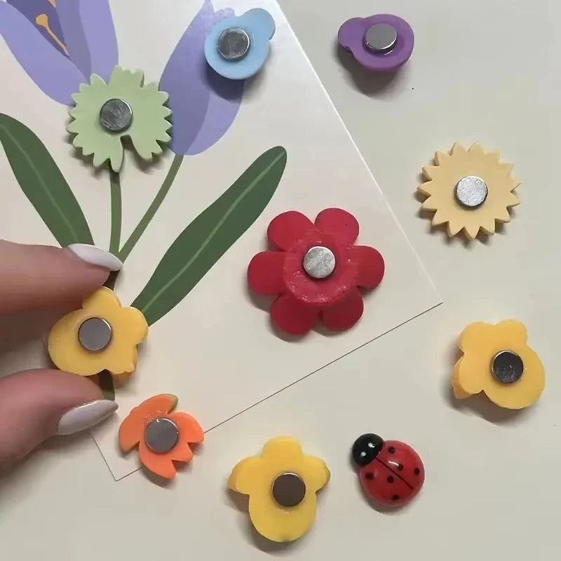 10PCS Adorable Refrigerator Magnet Durable, Strong Hold Versatile Home Office Decorative Products