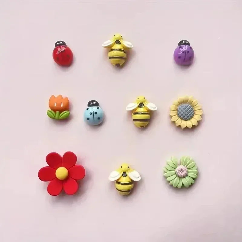 10PCS Adorable Refrigerator Magnet Durable, Strong Hold Versatile Home Office Decorative Products