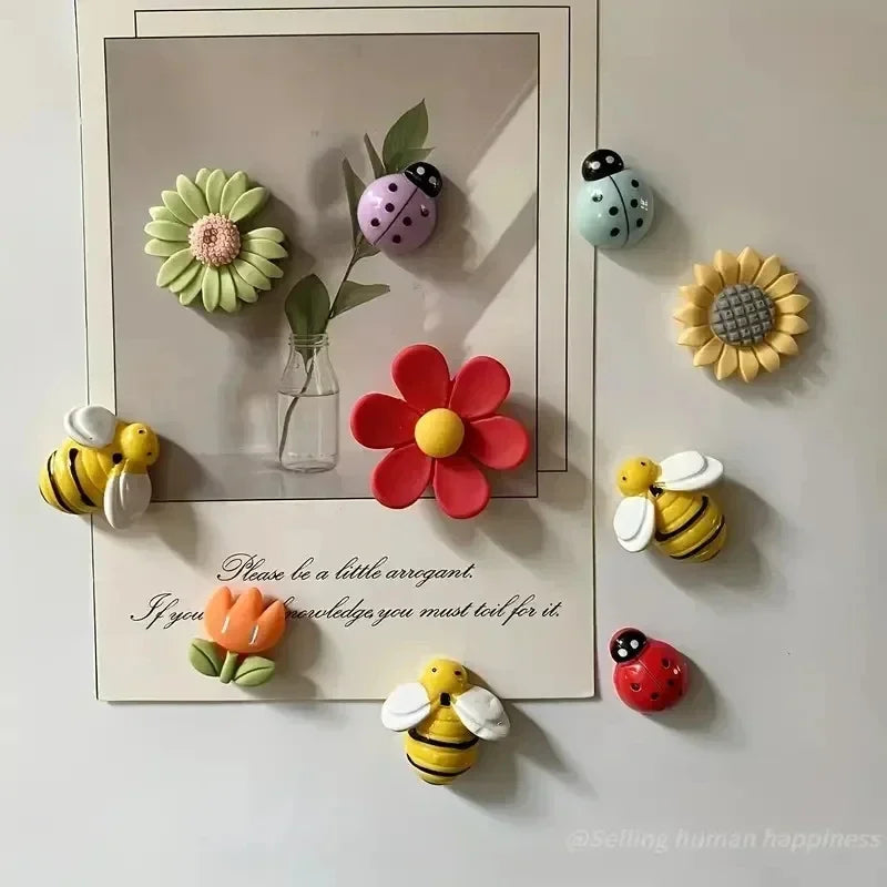 10PCS Adorable Refrigerator Magnet Durable, Strong Hold Versatile Home Office Decorative Products