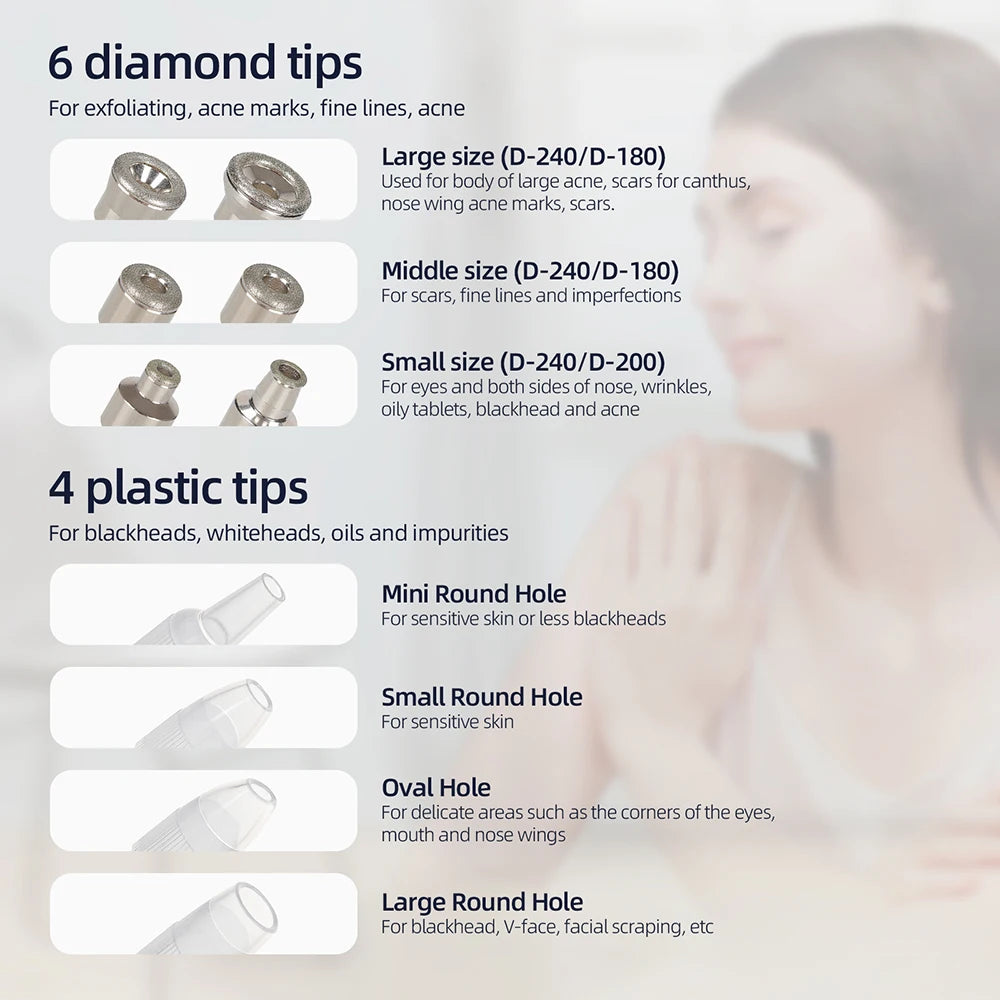 Diamond Microdermabrasion Facial Machine - Nano Water Spray