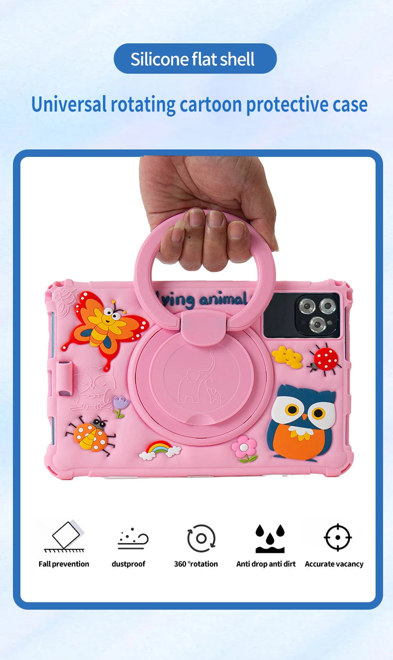 New 10.1-inch Children's t Tablet, 4GB RAM 64GB ROM, Octa Cor Processor Kidoz Pre Installed Parental Control