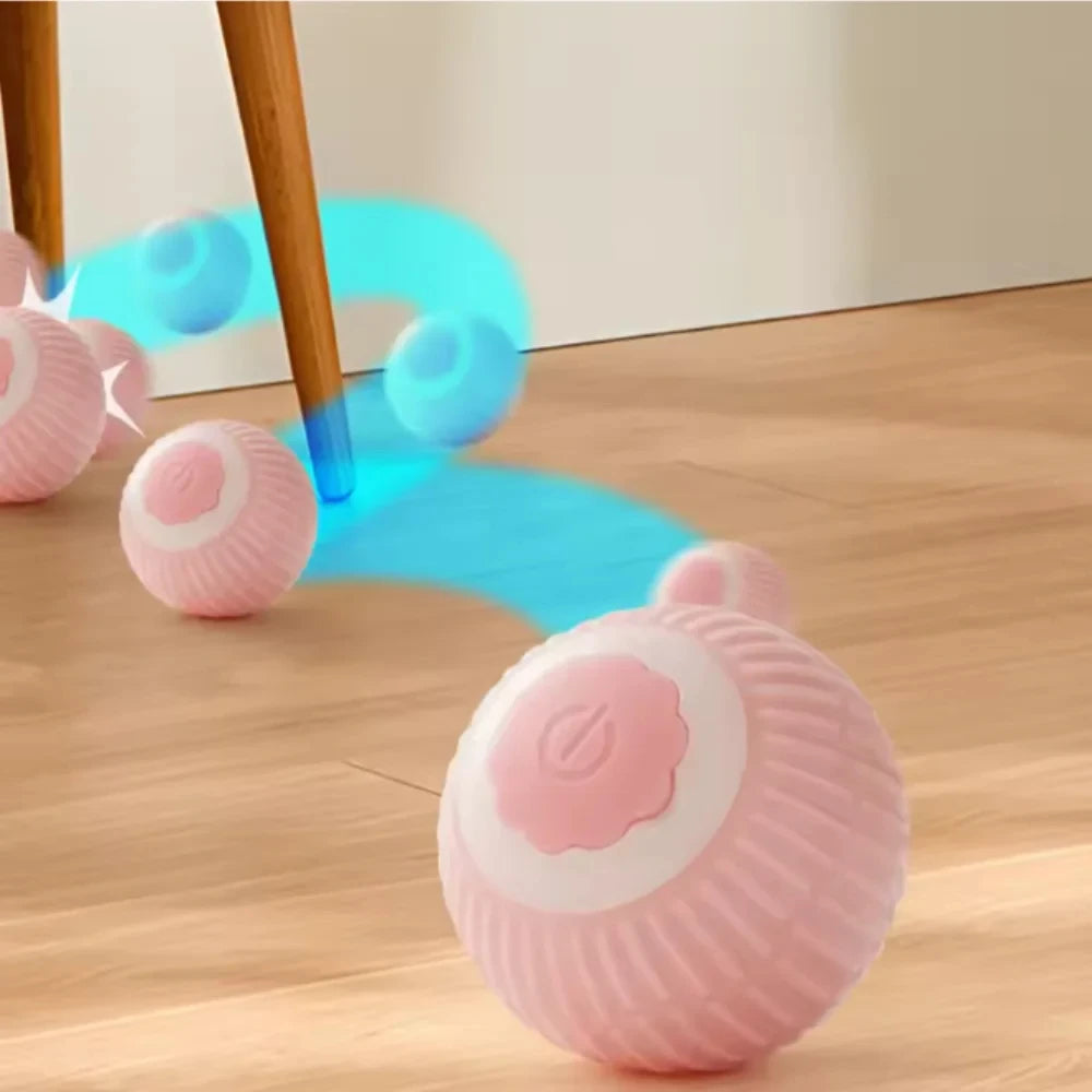 Cat Toys Interactive Ball , Electronic, Automatic Rolling Ball