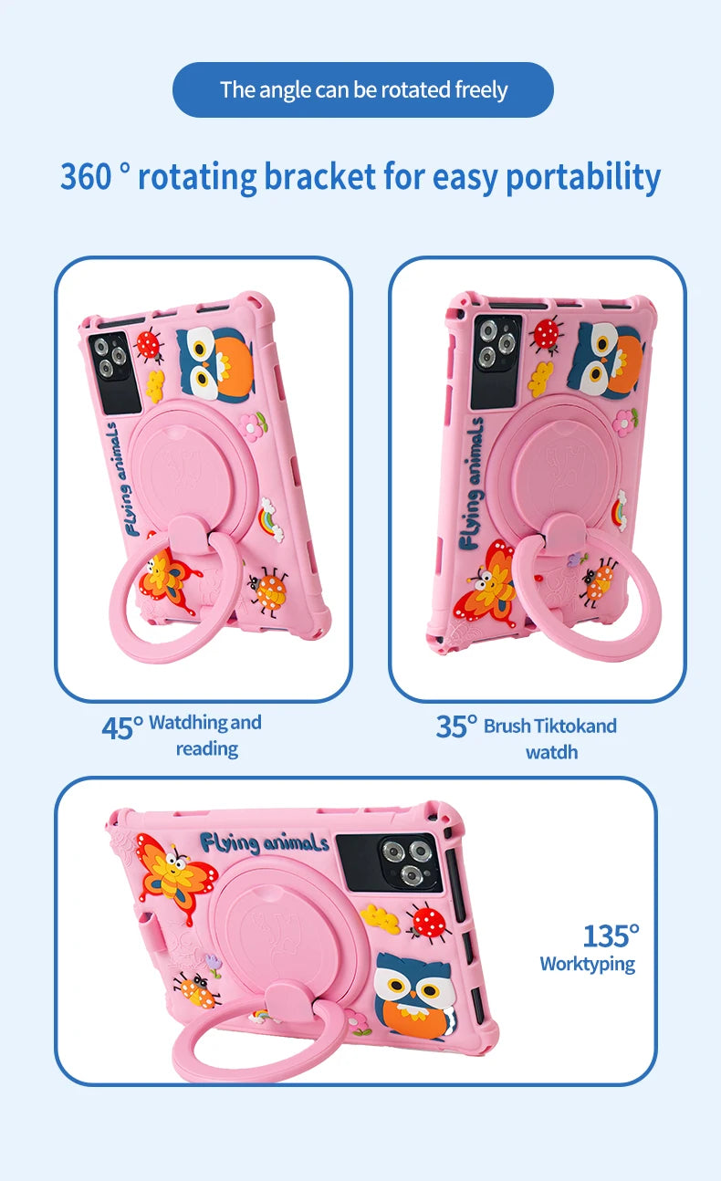 New 10.1-inch Children's t Tablet, 4GB RAM 64GB ROM, Octa Cor Processor Kidoz Pre Installed Parental Control