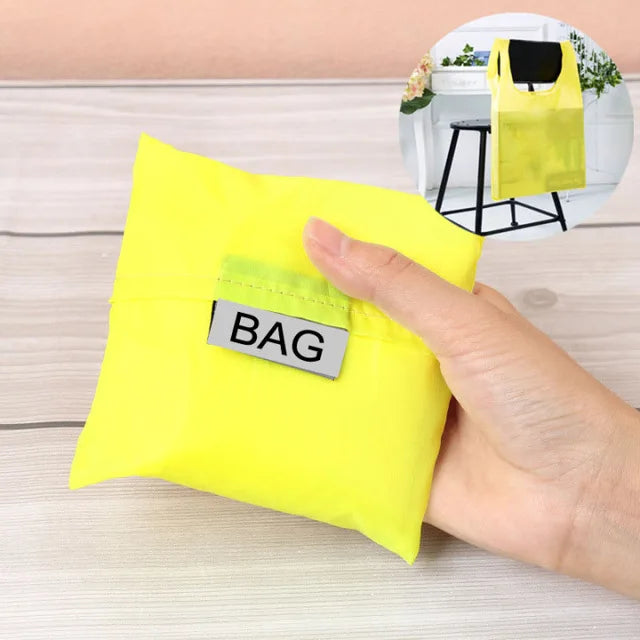 Foldable Eco-Friendly Cartoon Shopping Bag – Reusable 10KG Tote