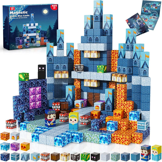 Magnetic Blocks Sensory Play Constructor Set for Kids,  Children  Perfect Gifts