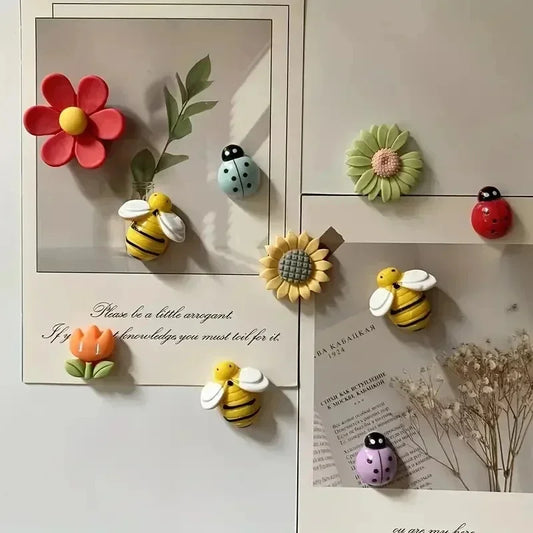10PCS Adorable Refrigerator Magnet Durable,  Strong Hold Versatile Home Office  Decorative Products