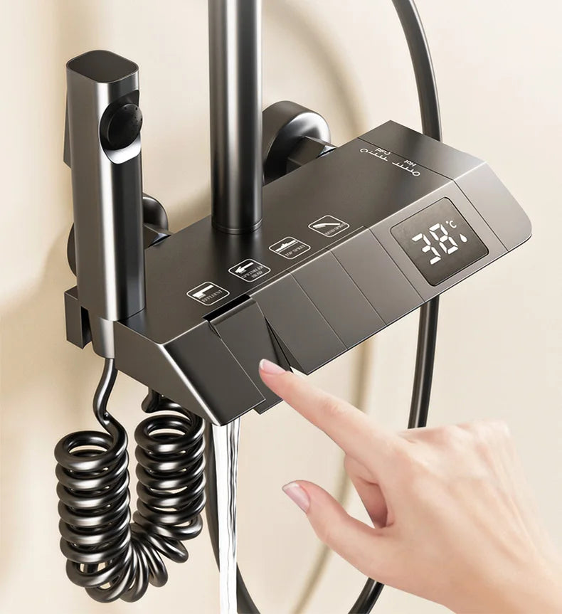 Digital  LED Shower Set
