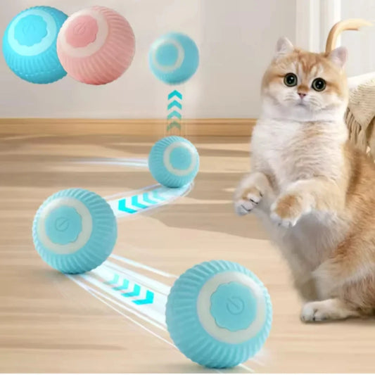 Cat Toys Interactive Ball , Electronic, Automatic Rolling Ball