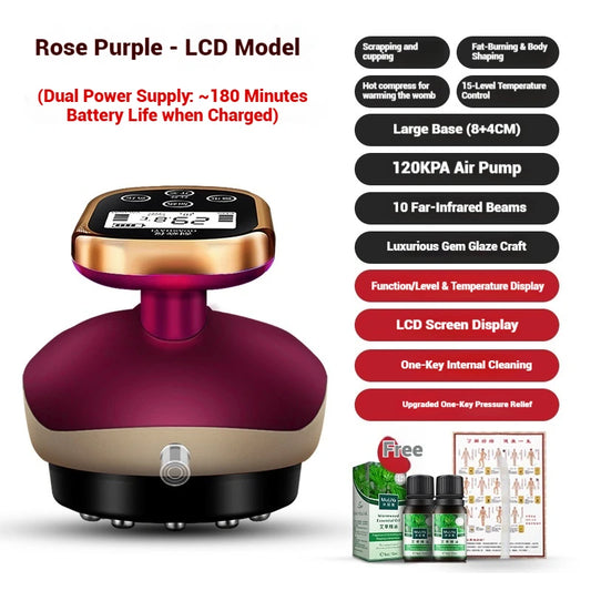 Electric  Gua Sha Facial Massager - Heating & Vibration