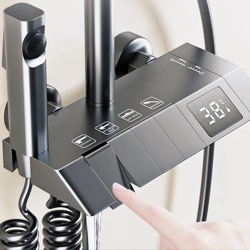 Digital  LED Shower Set