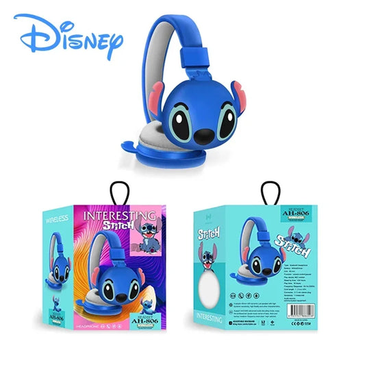 Disney  Headphones AH-806 HIFI Stereo Sound, Foldable Headsets  Gift