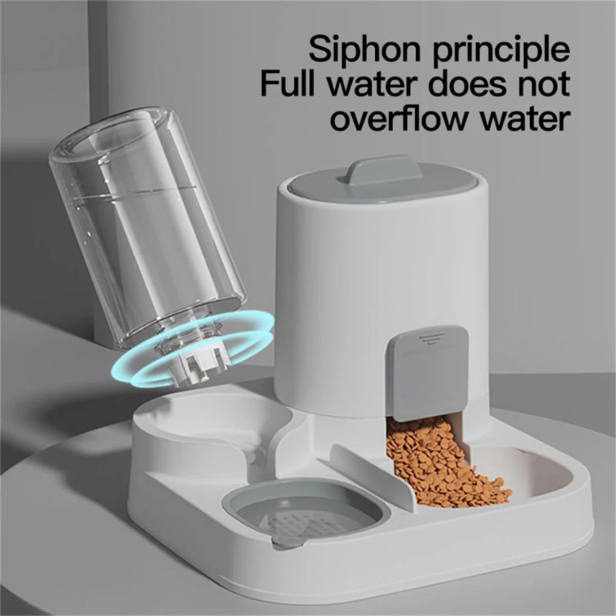 Dual - Purpose Automatic Pet  Feeder with Water Dispenser
